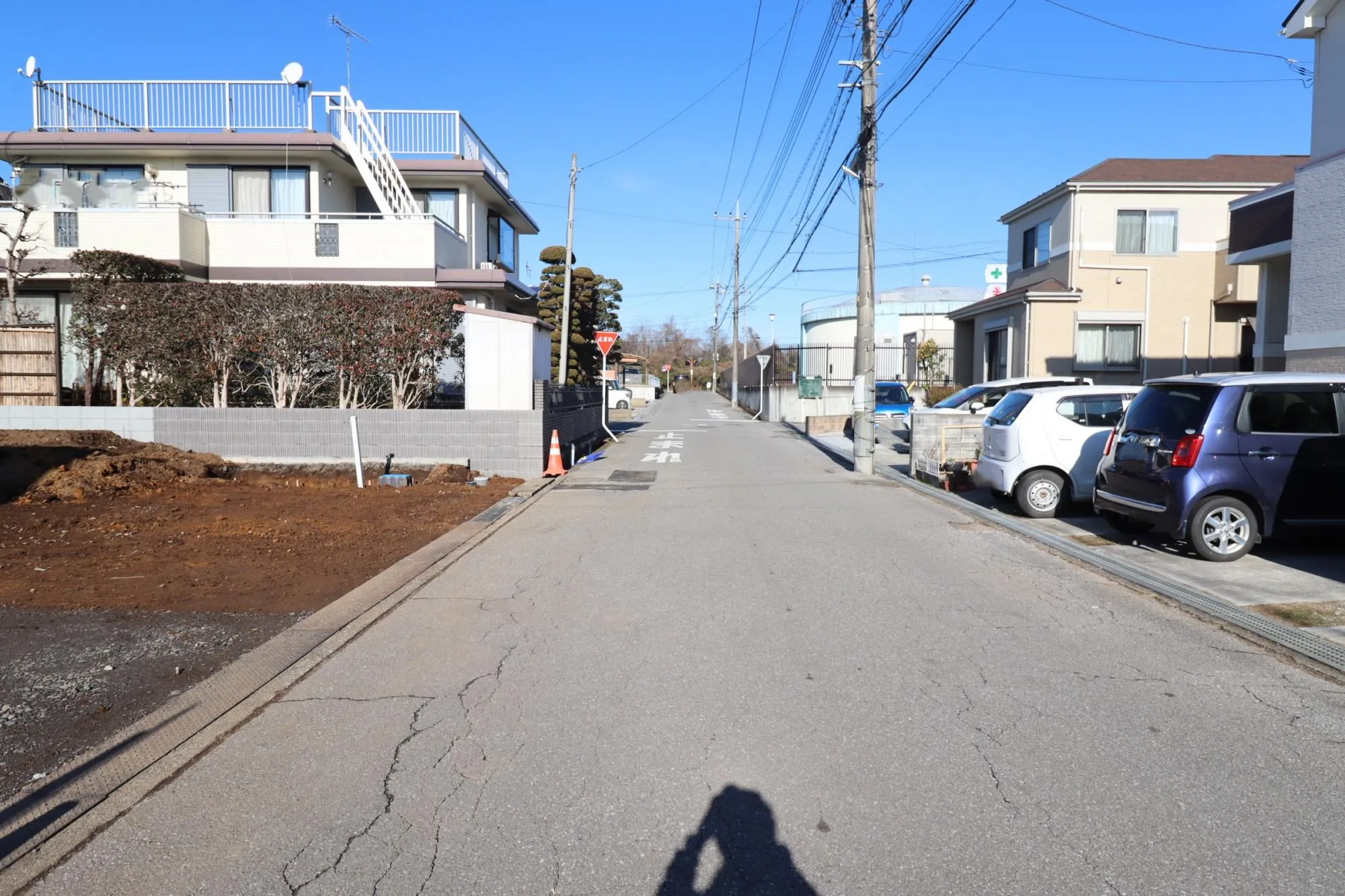 前面道路含む現地