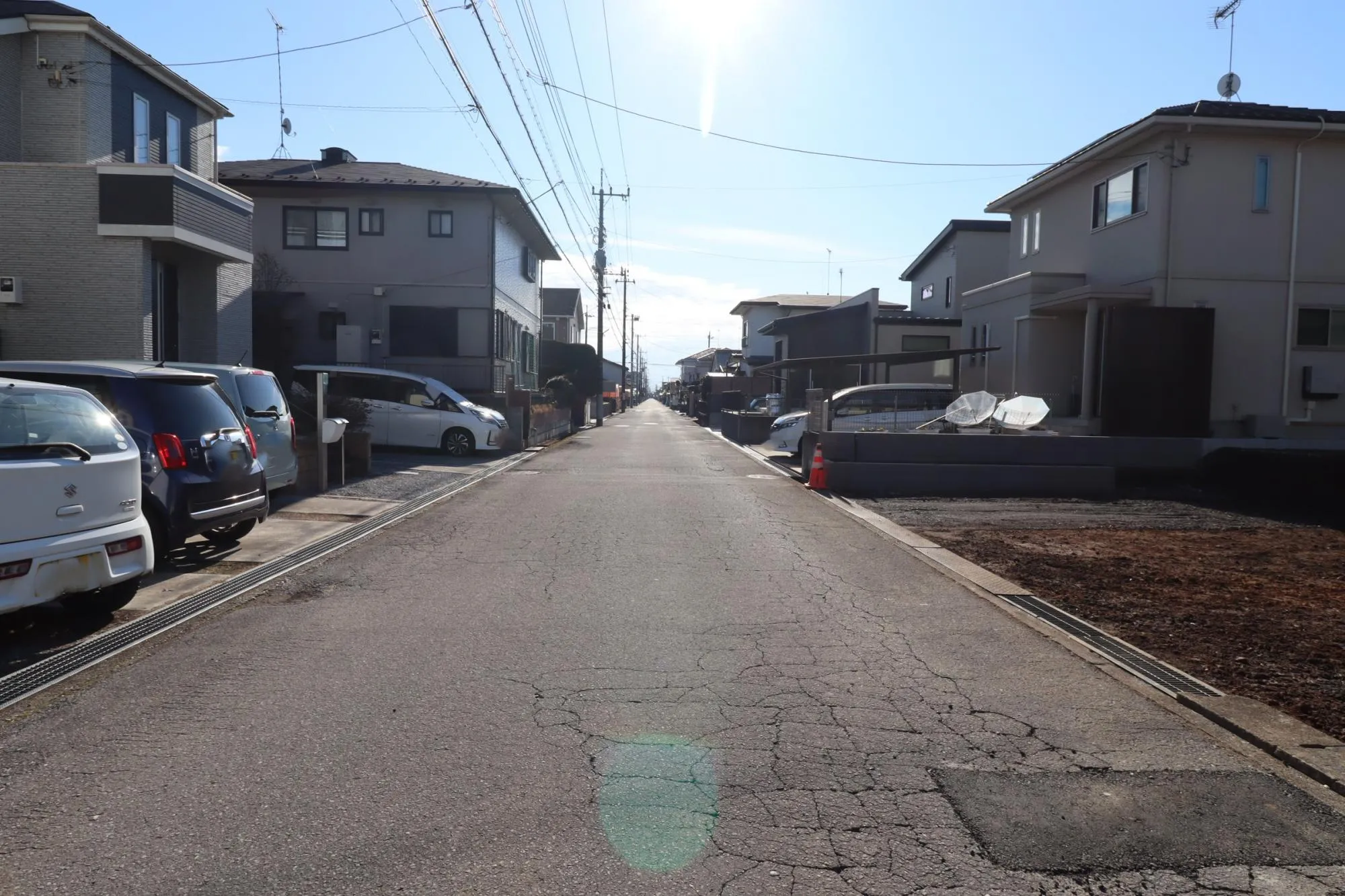 前面道路含む現地
