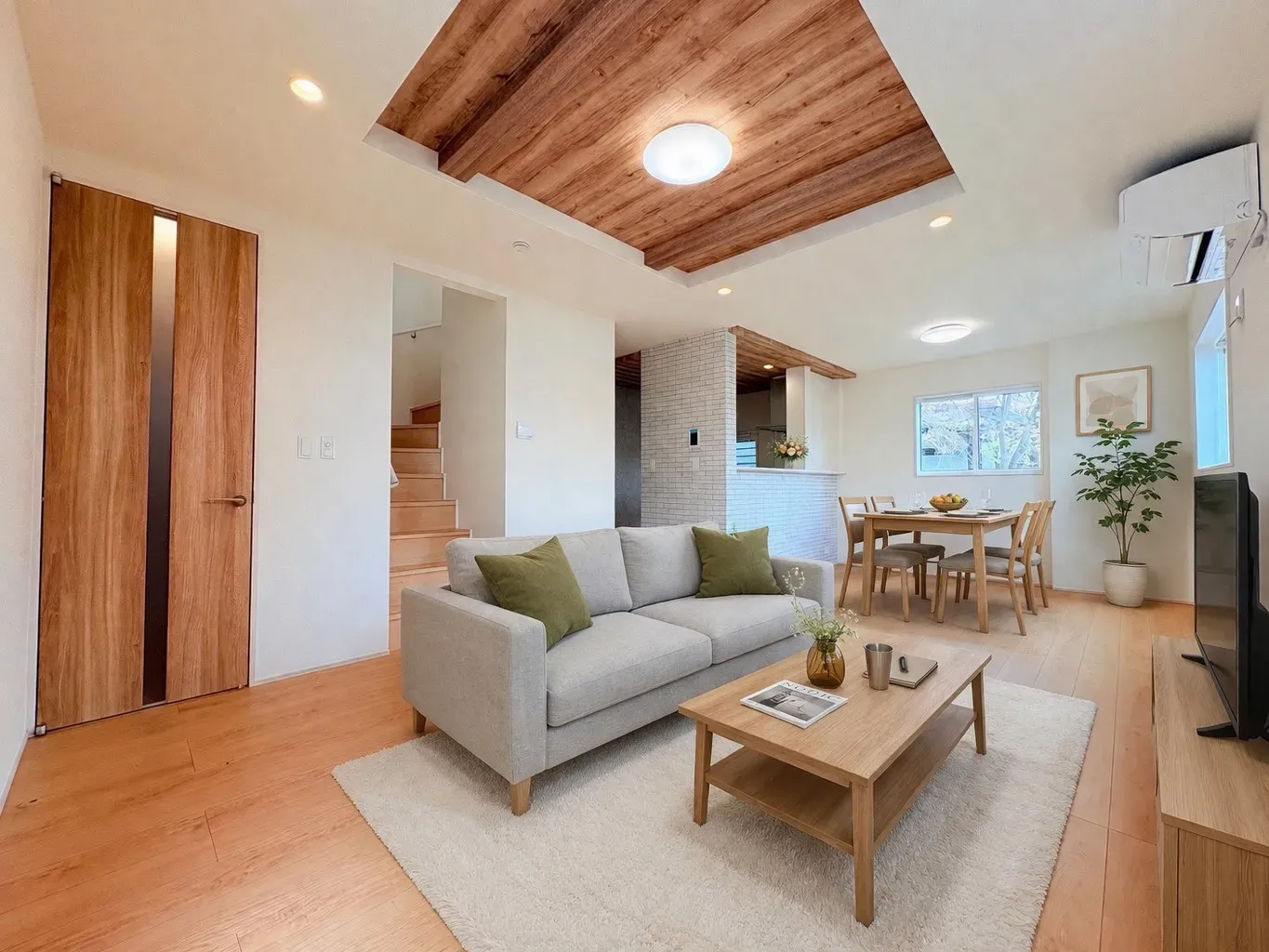 【リビング】
(※家具等をCGで加工しています。家具付き販売ではございません。) 