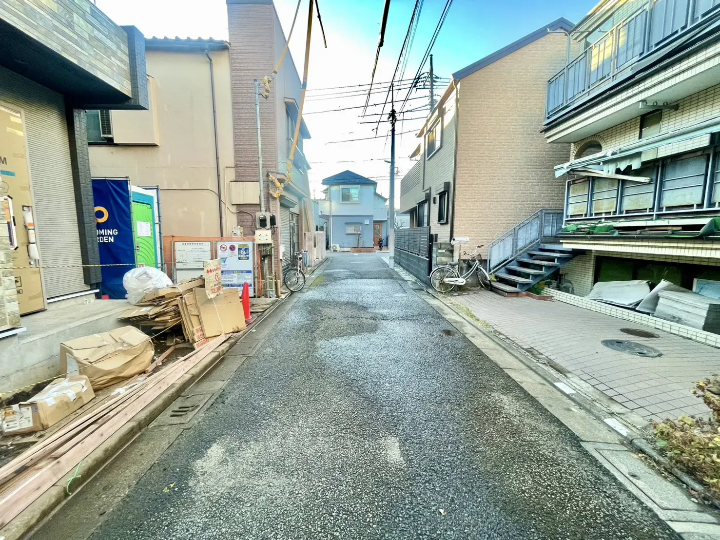 【前面道路】
