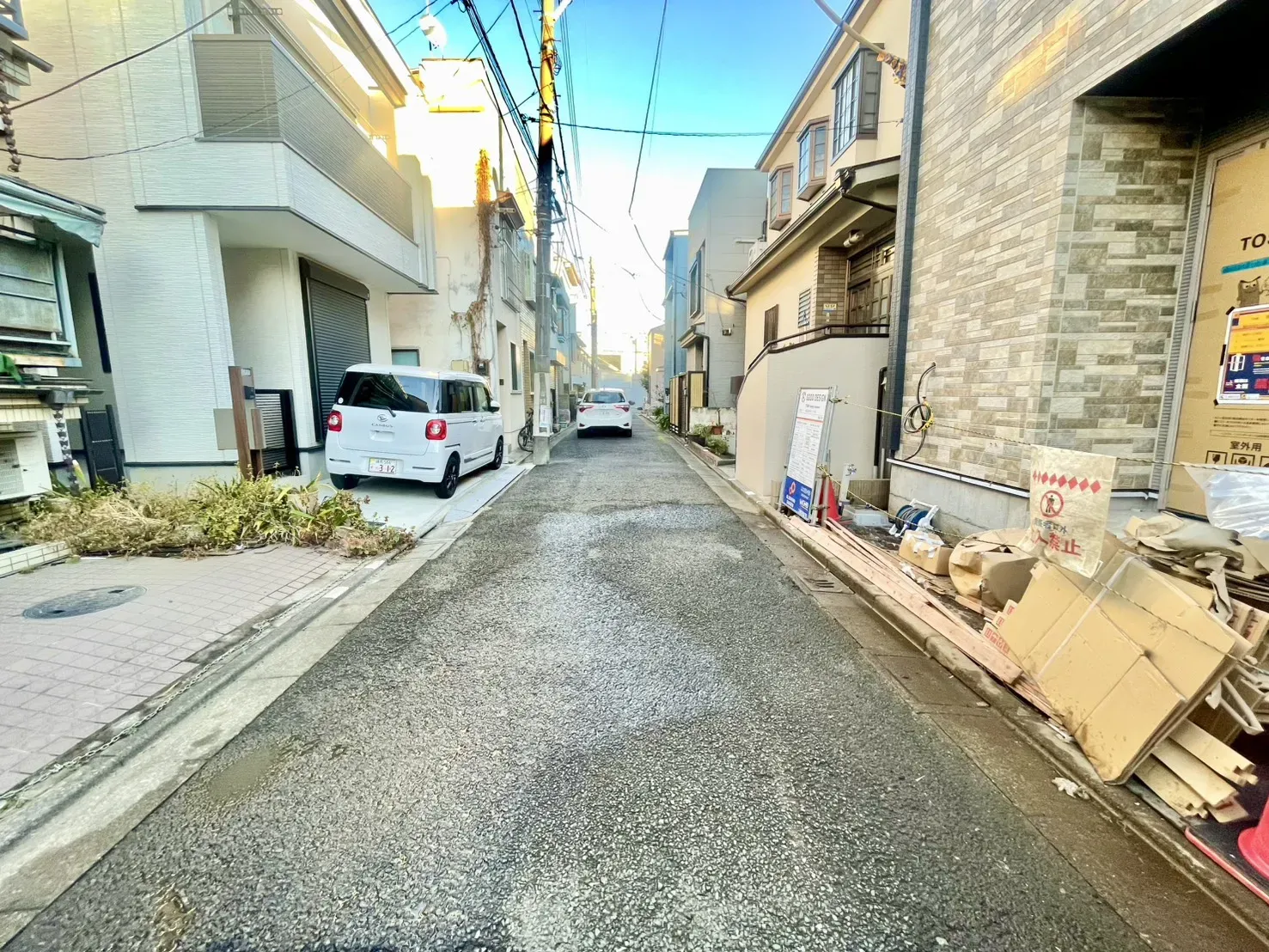 【前面道路】