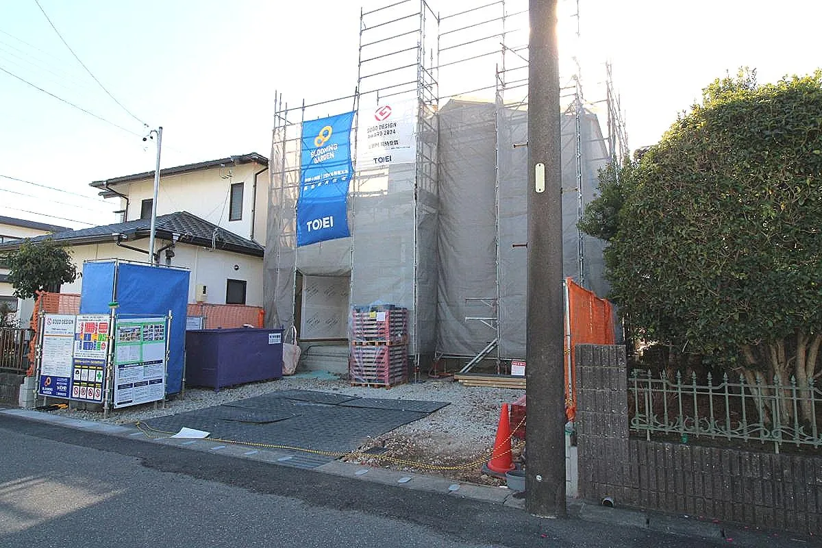 1月11日撮影　北西から