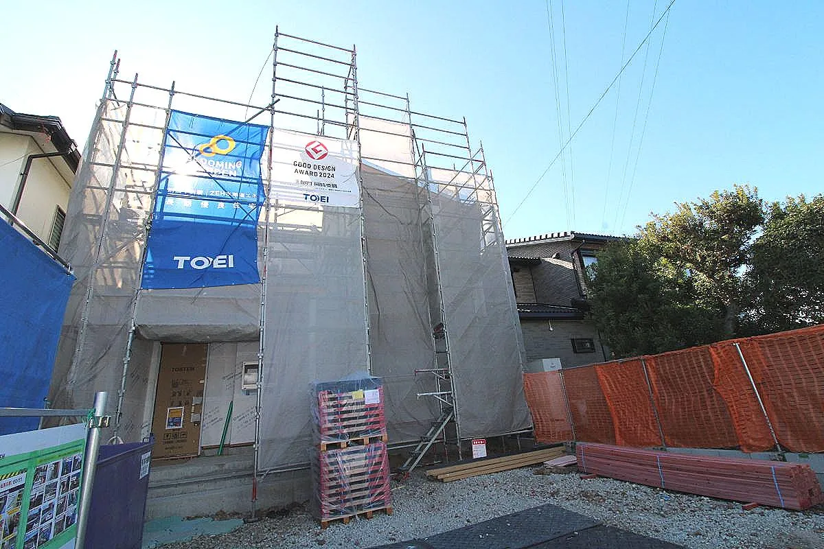 1月11日撮影　北東から