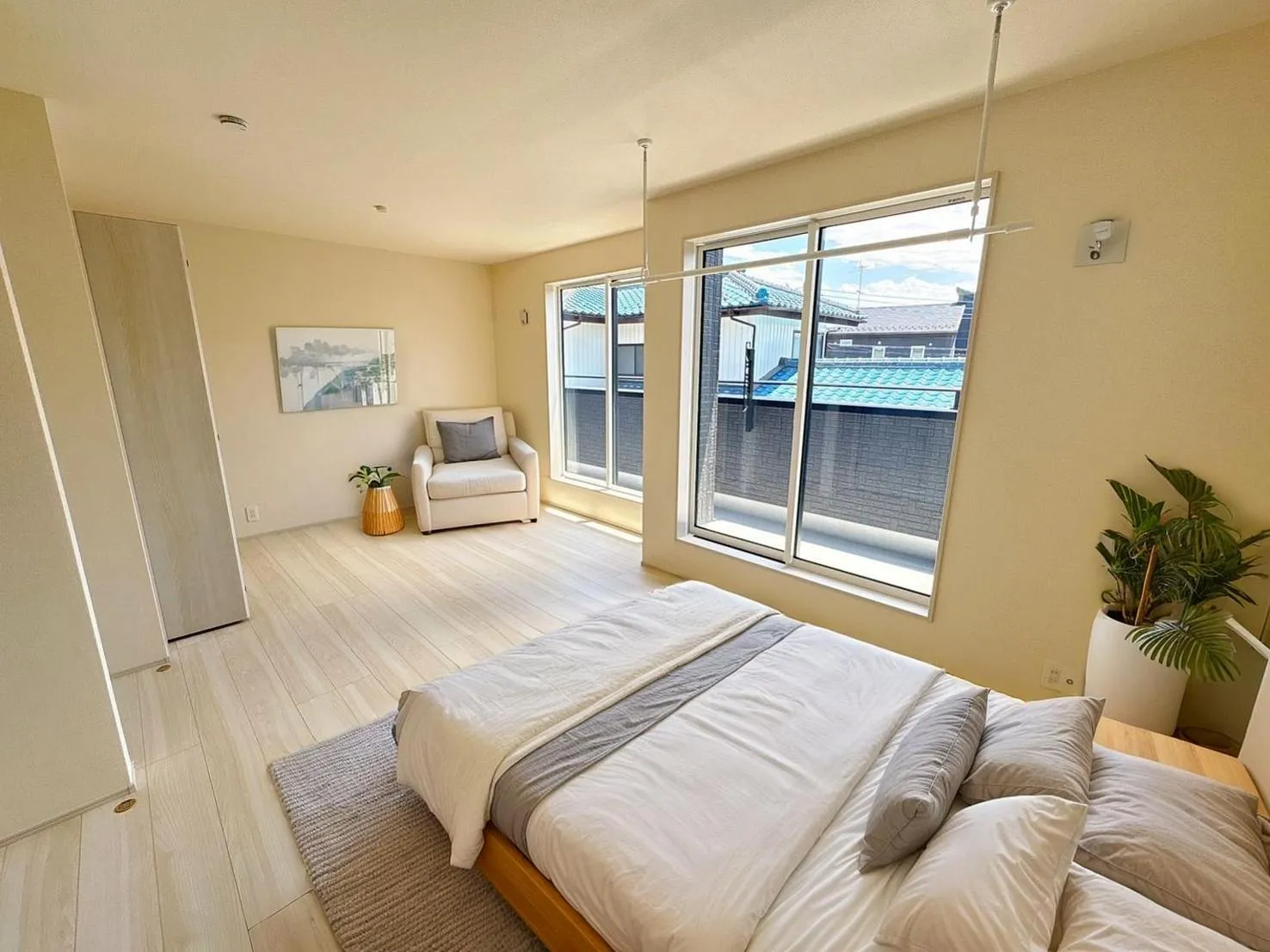 【洋室】将来こども部屋として1部屋を2つの部屋にアレンジできるフレキシブルルーム※将来2部屋として利用の場合、間仕切壁工事は有償となります。