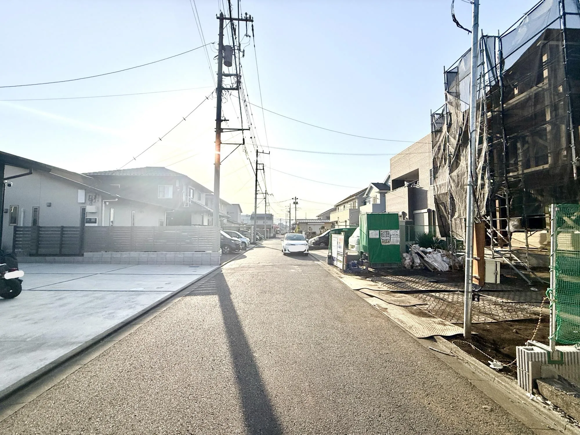 前面道路含む現地写真