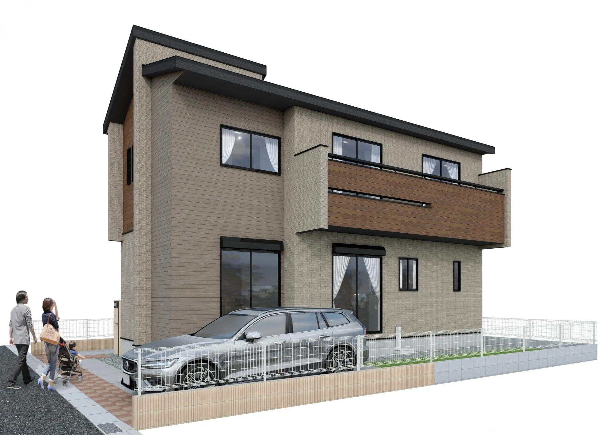 完成予想パース