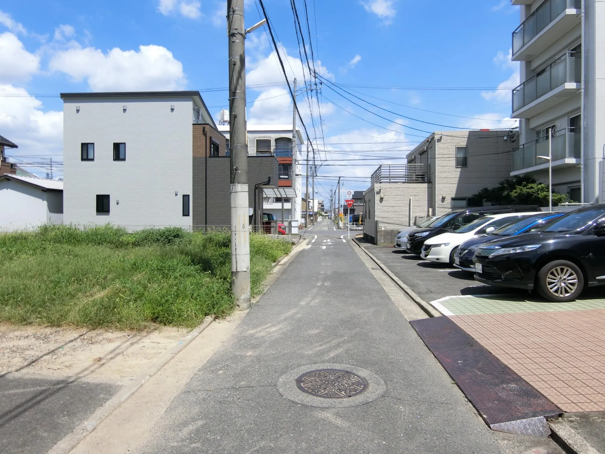 7月20日撮影(前面道路)