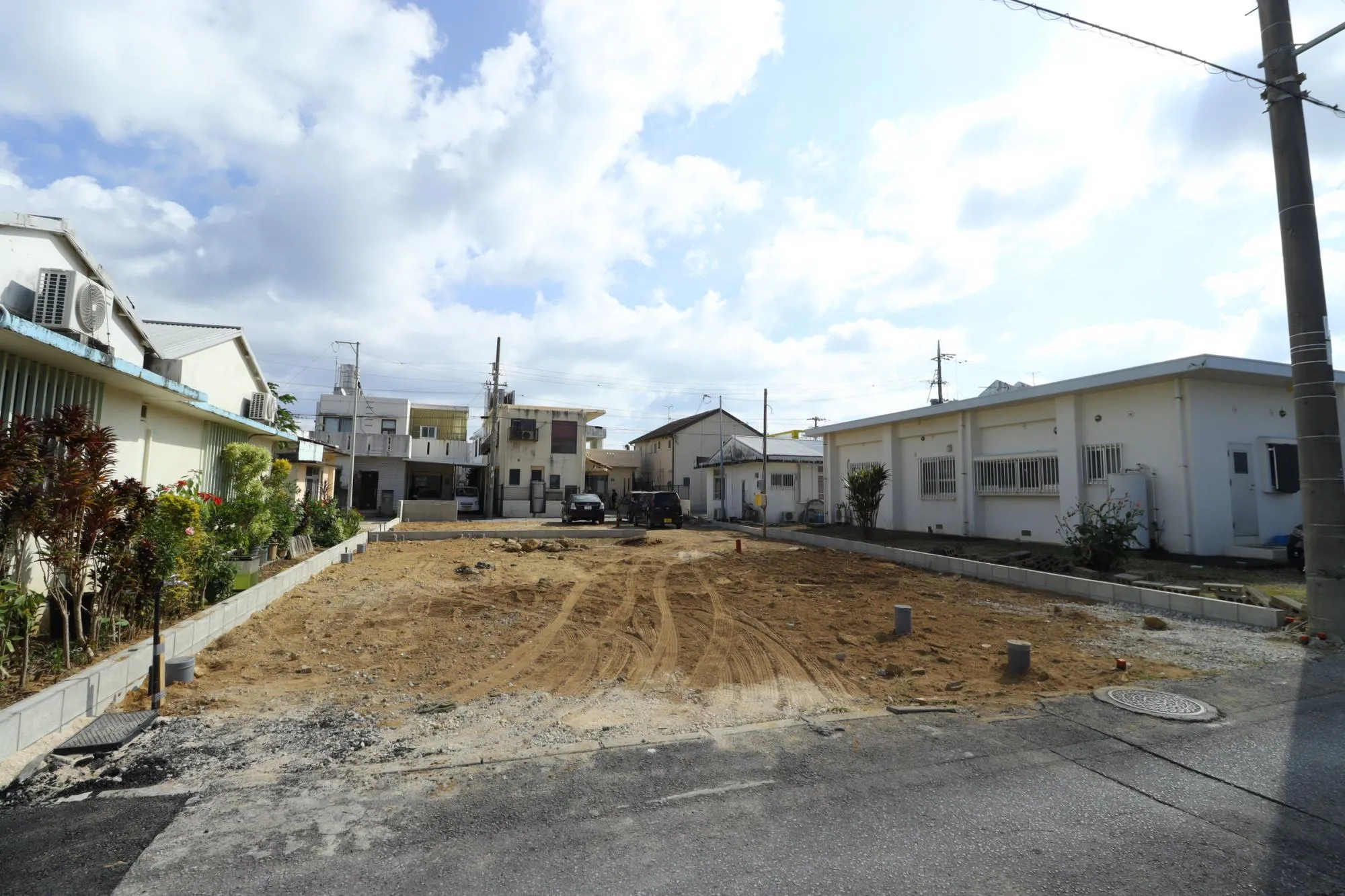 現地:1号棟地(2階建て)