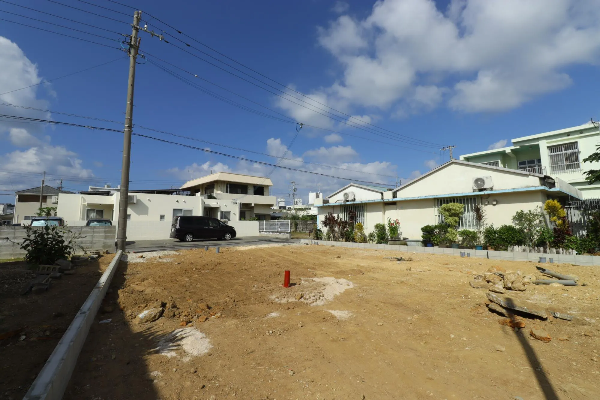 現地:1号棟地(2階建て)