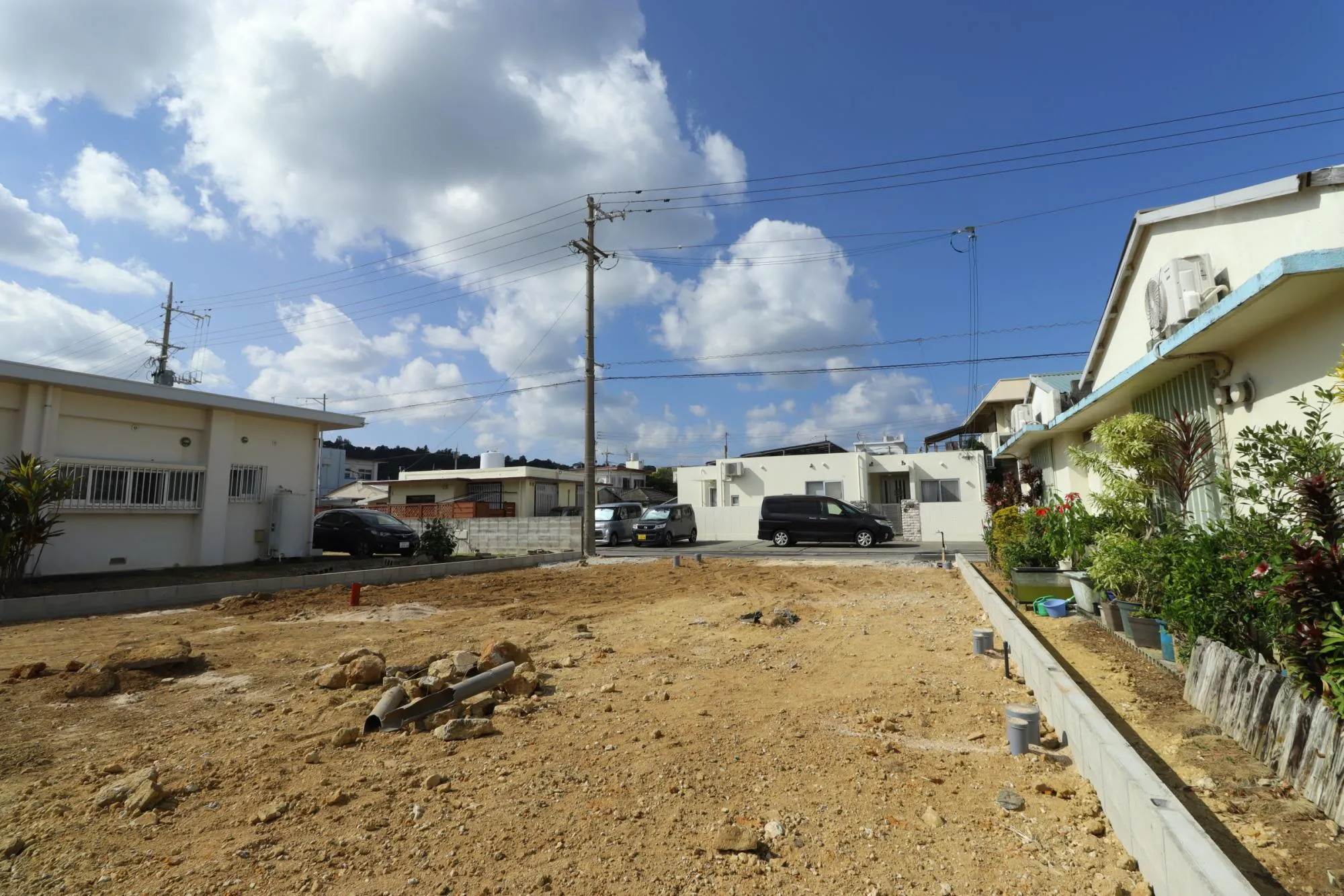 現地:1号棟地(2階建て)