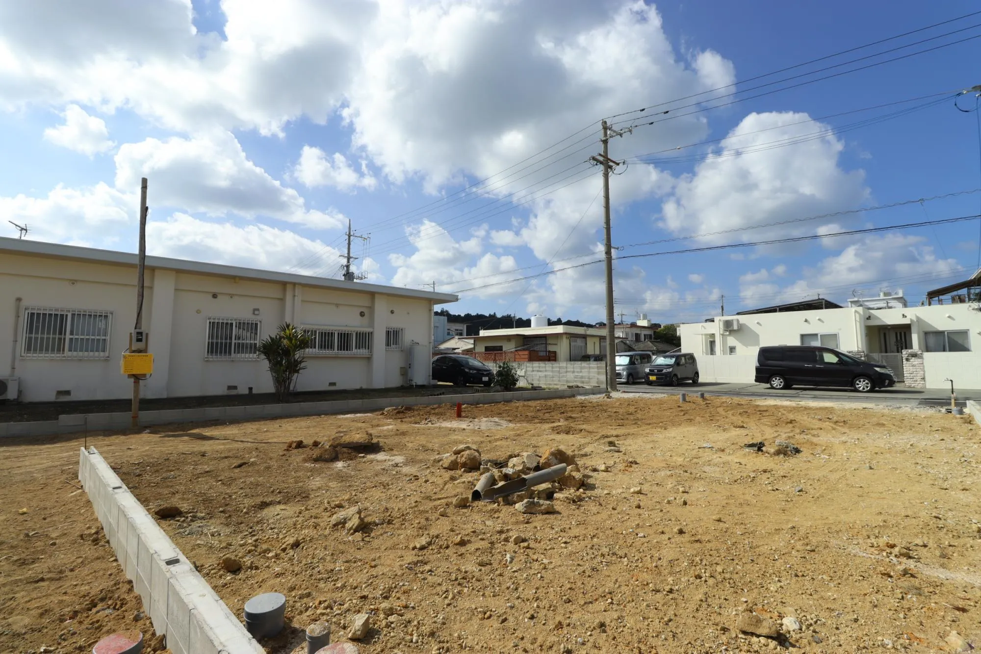 現地:1号棟地(2階建て)