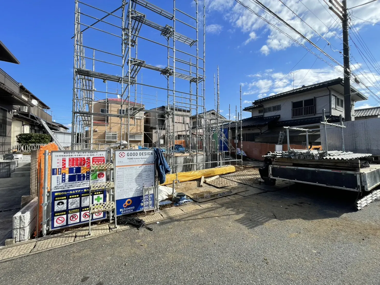 建築中(12.22撮影)