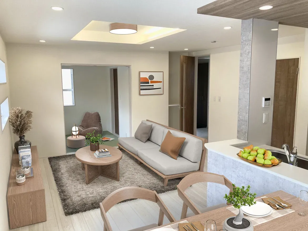 ※こちらの画像はCGで家具などを加工しています。家具付物件ではございません
