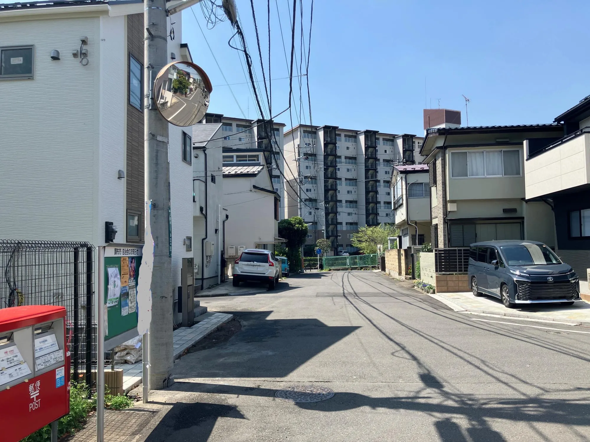 北前面道路②2026年4月11日撮影)