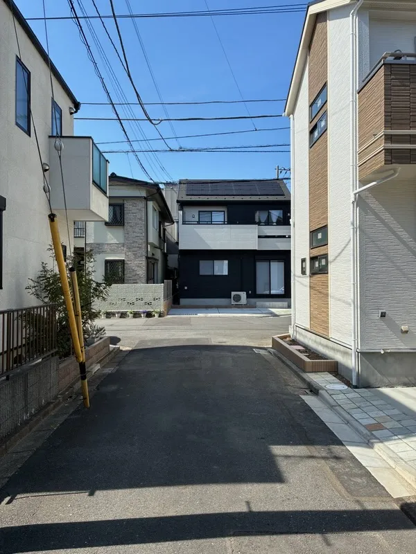 西前面道路①(2026年4月11日撮影)