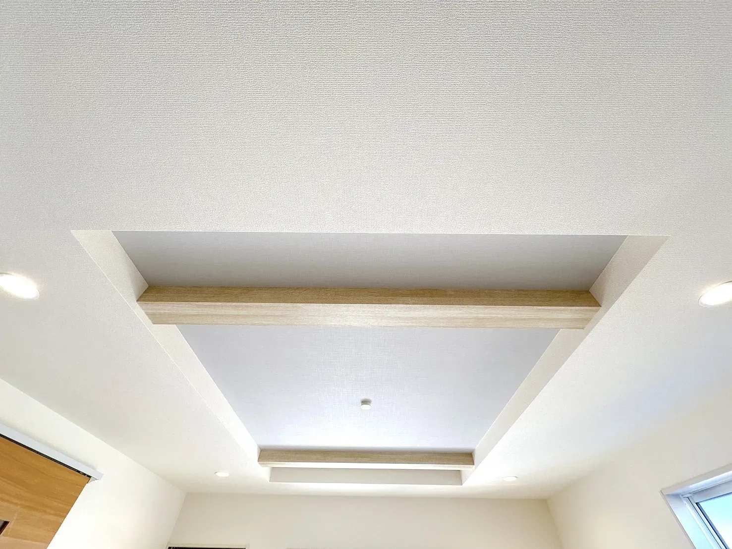 【折上天井】開放感あふれる折上天井♪