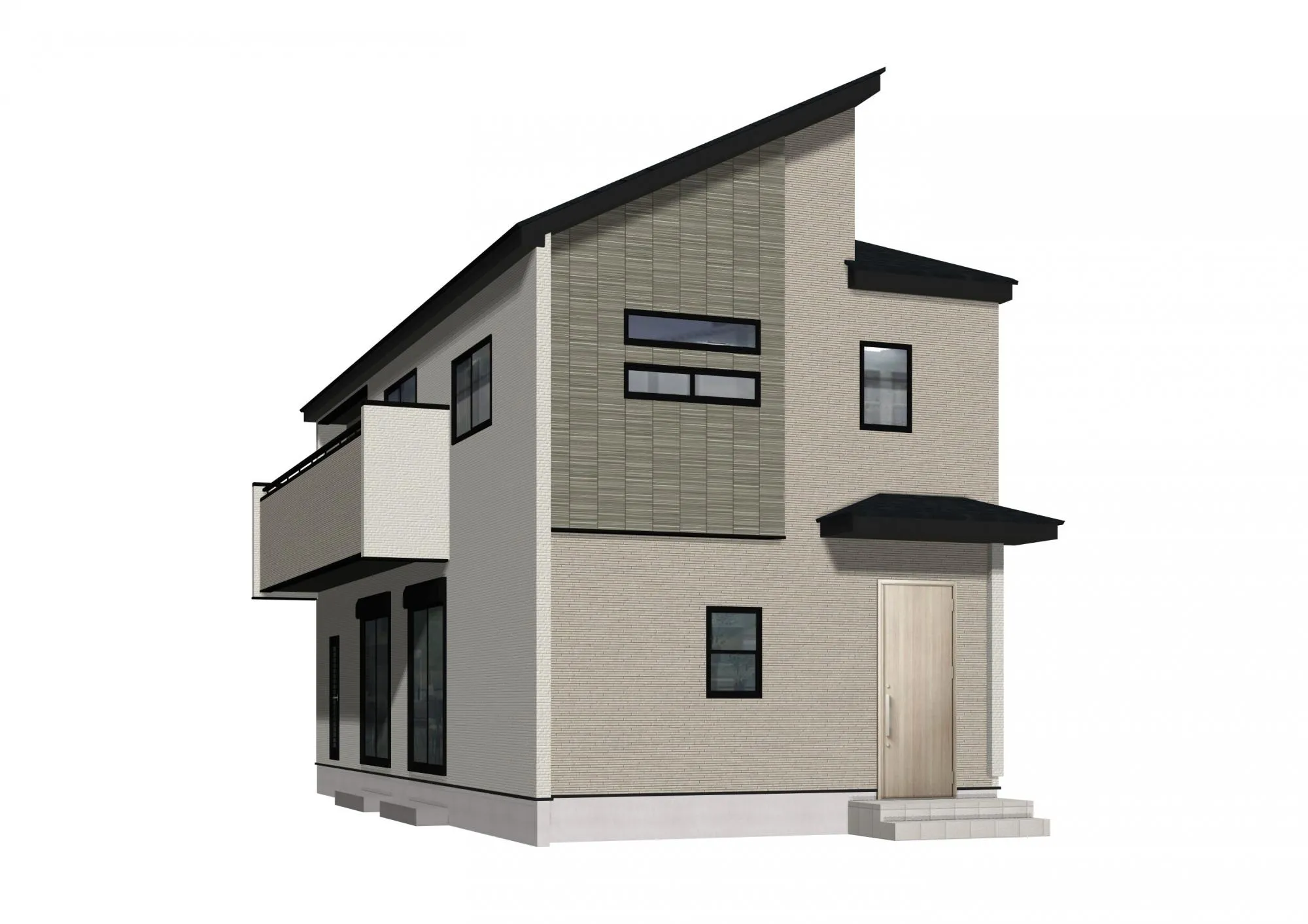 【当日案内OK】①号棟　完成予想図