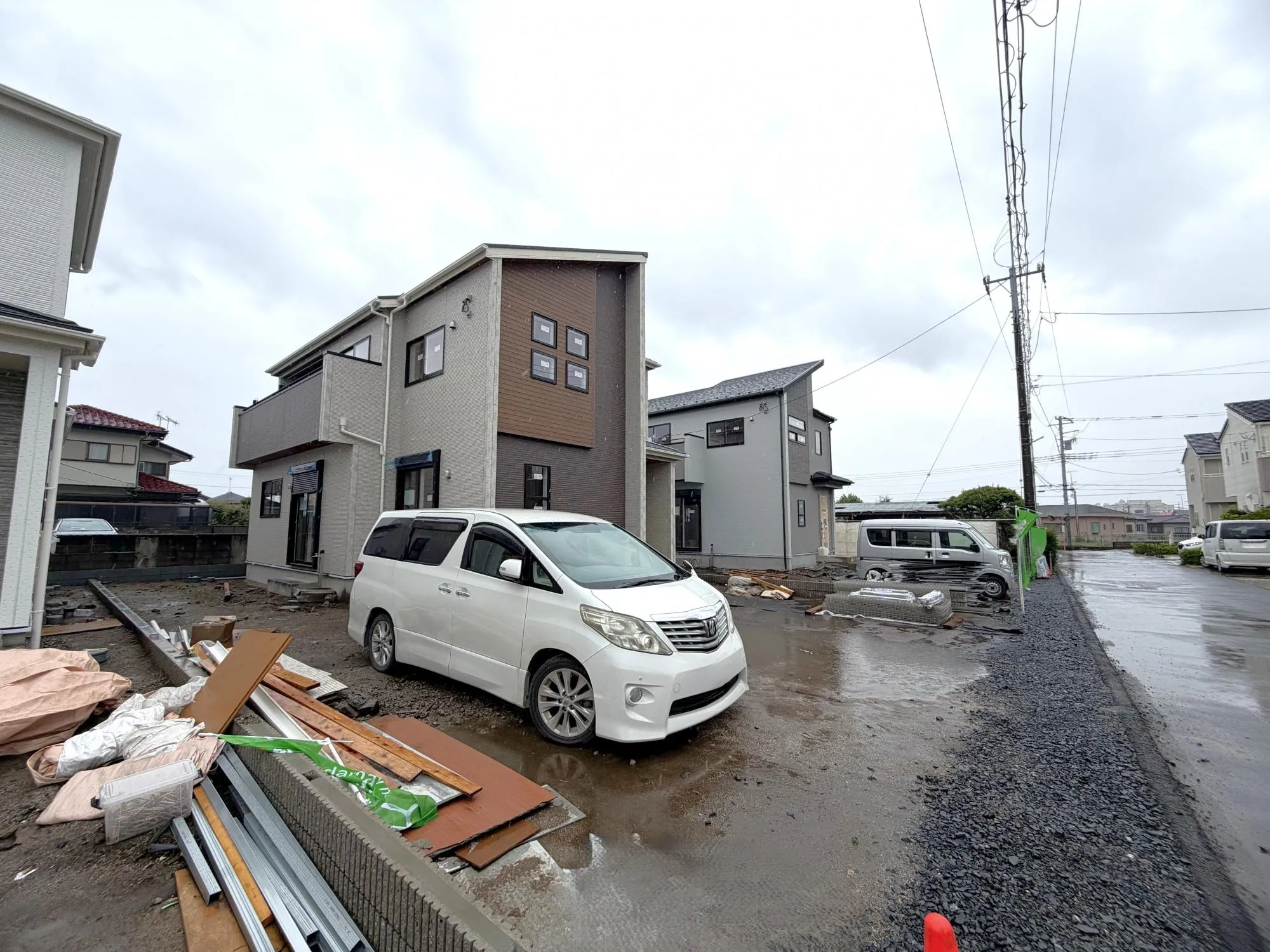 ②号棟　足場外れました