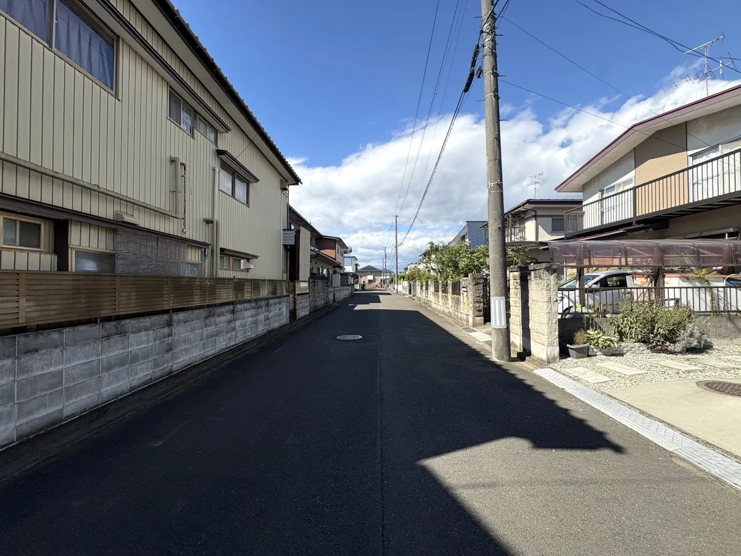 【前面道路】