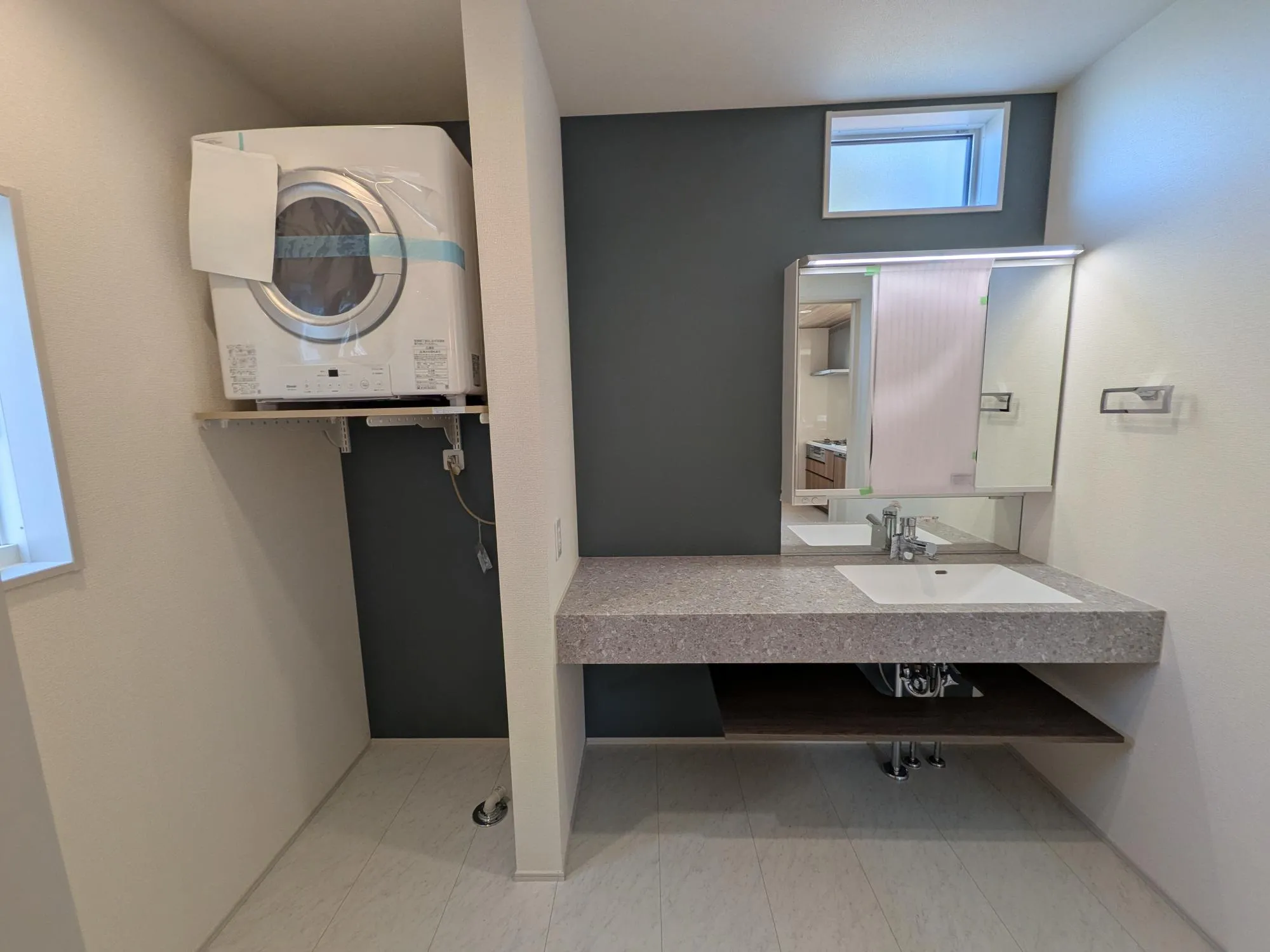 7号棟:洗面化粧室(乾太くん付き)