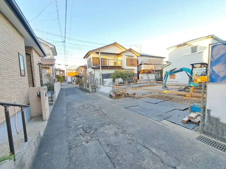 完成が待ち遠しい建築中の新築住宅!これからどんな素敵なお家になるのかワクワクします☆								
