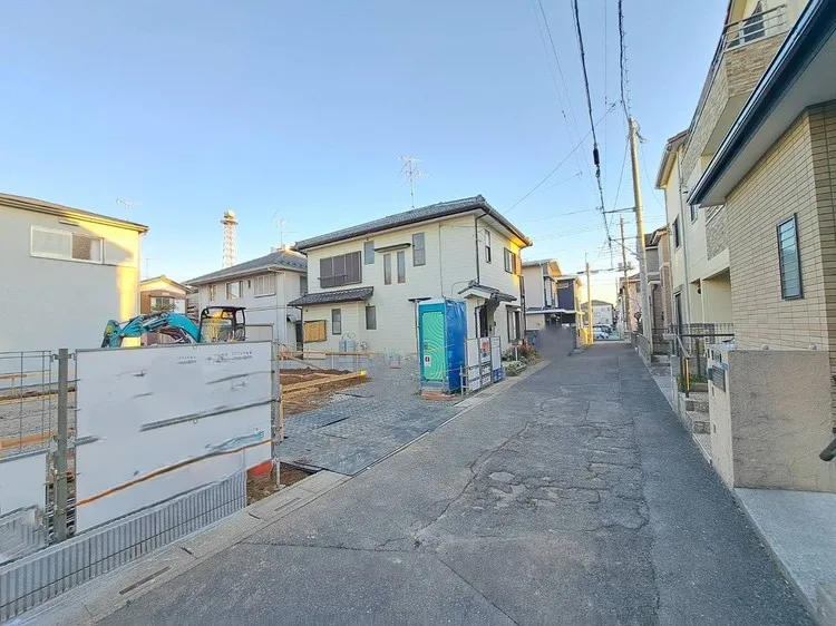 現在建築中の新築住宅です!これから素敵な住まいが完成するのが楽しみですね☆							

