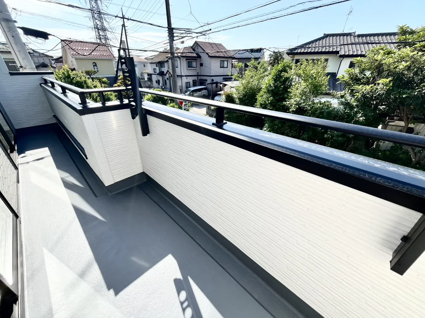 【1号棟】洗濯物が多くても安心の広々南面バルコニー