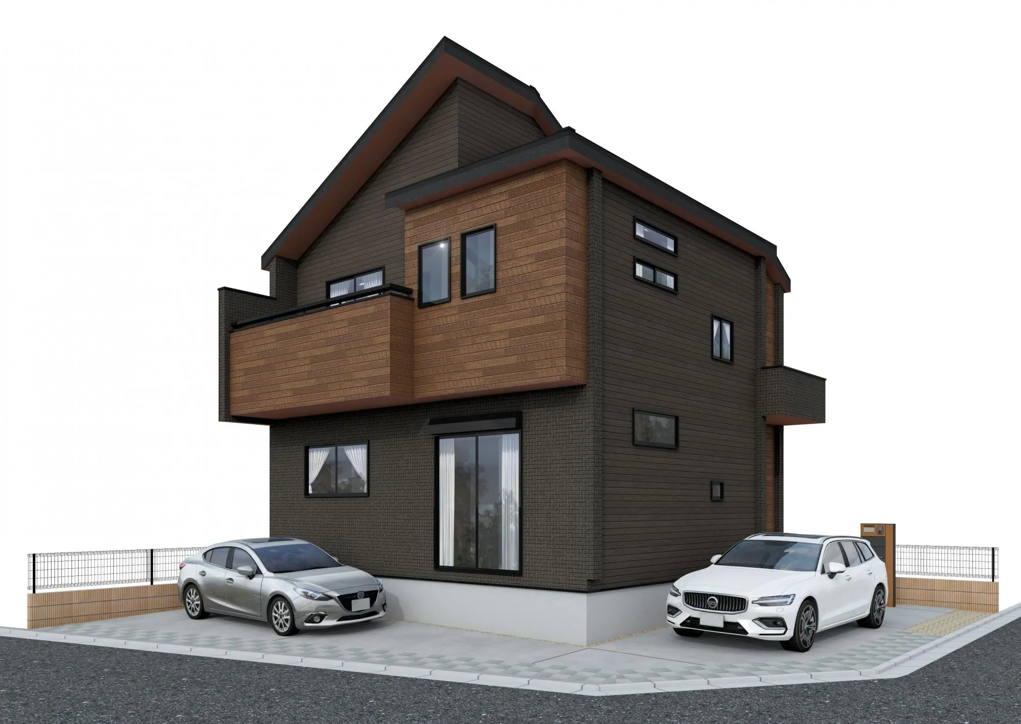 【2026年4月中旬完成予定】外観完成パース