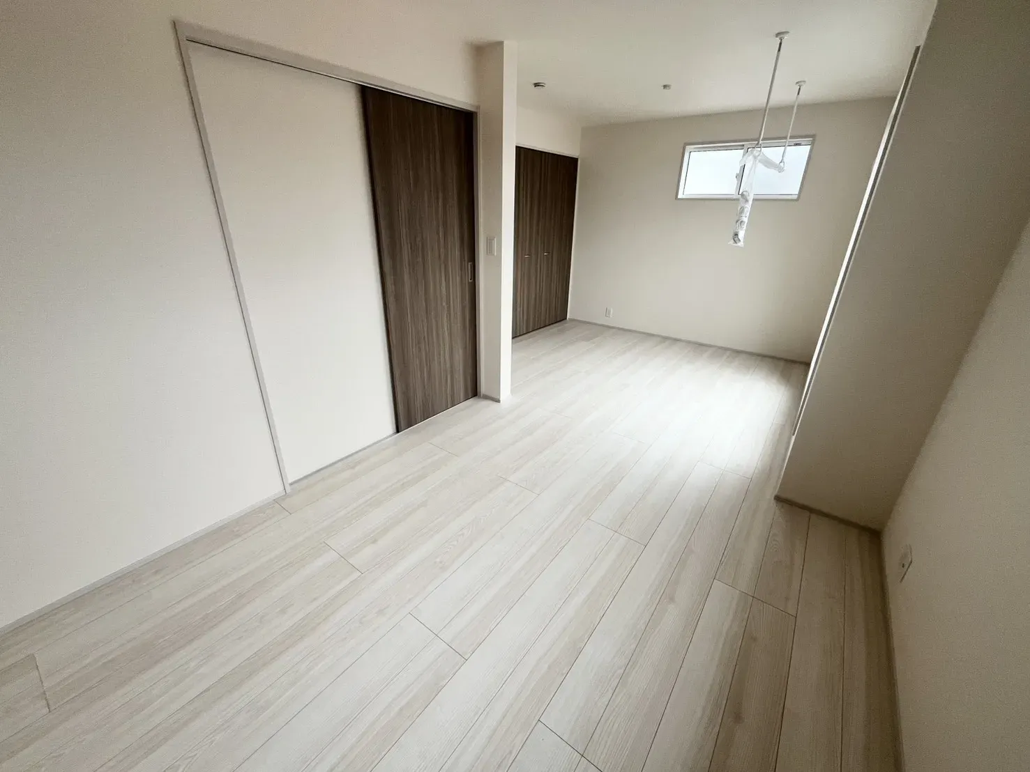 ライフスタイルに合わせて2部屋に出来るフレキシブルルーム