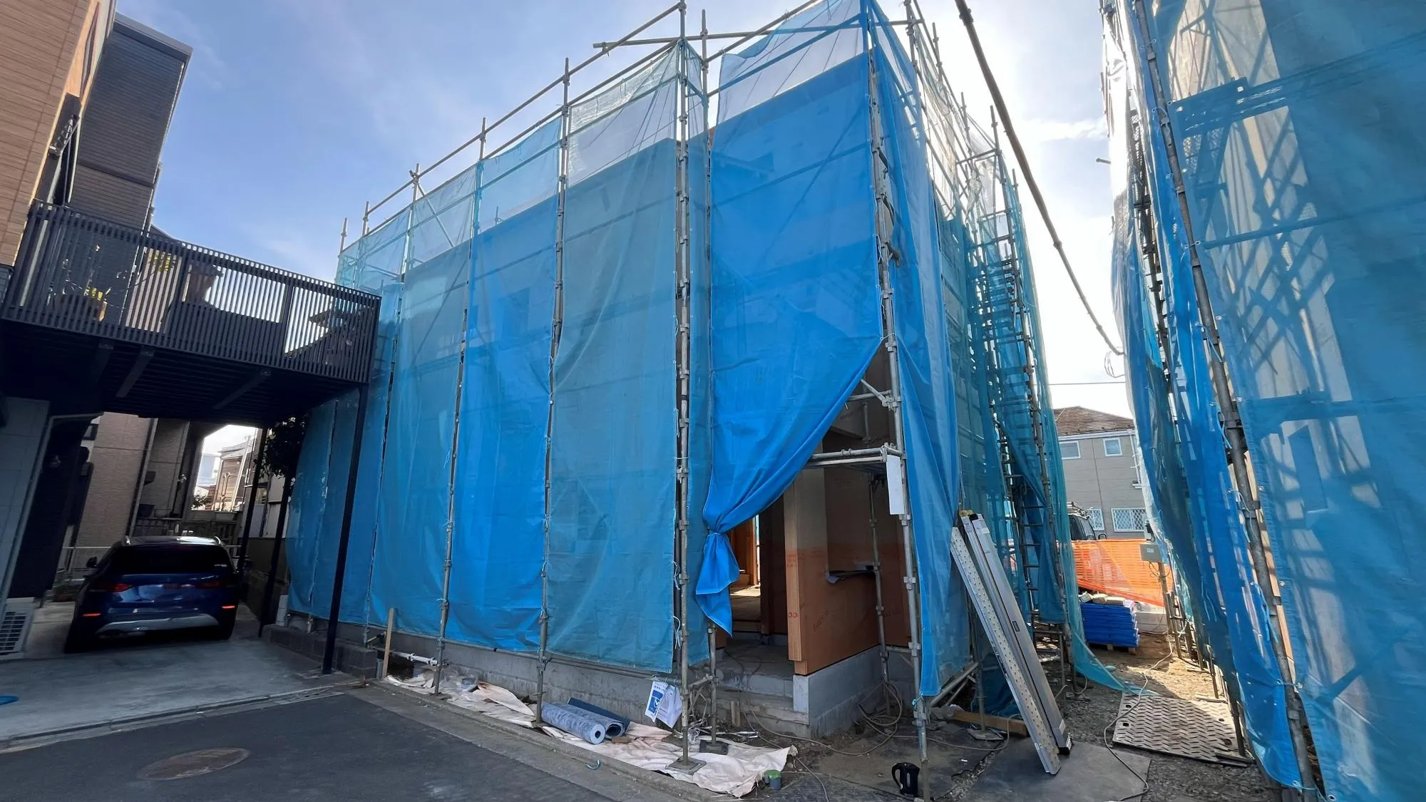 1号棟はリビング吹抜を採用