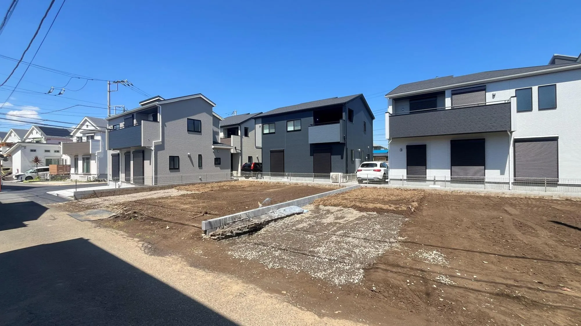 これから建築が始まります。