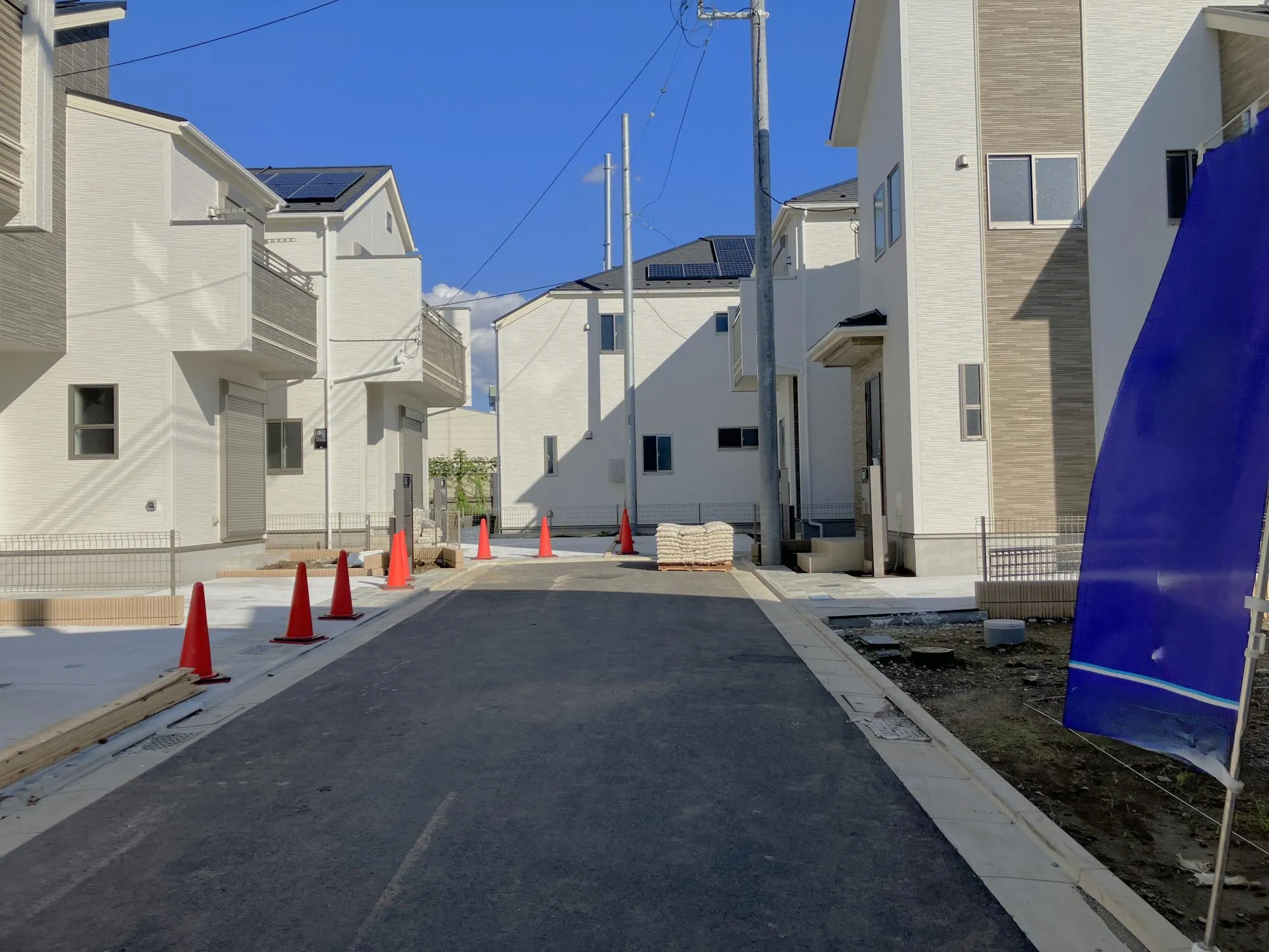 新設道路①(2026年9月24日撮影)