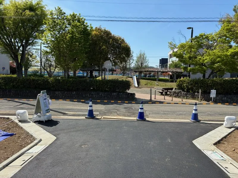 新設道路②(2026年4月12日撮影)