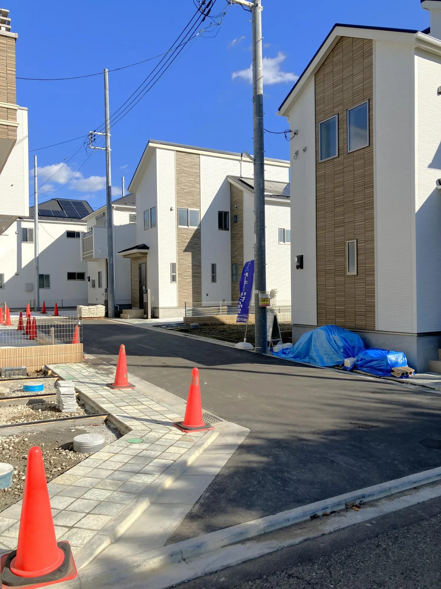 新設道路➃(2026年9月24日撮影)