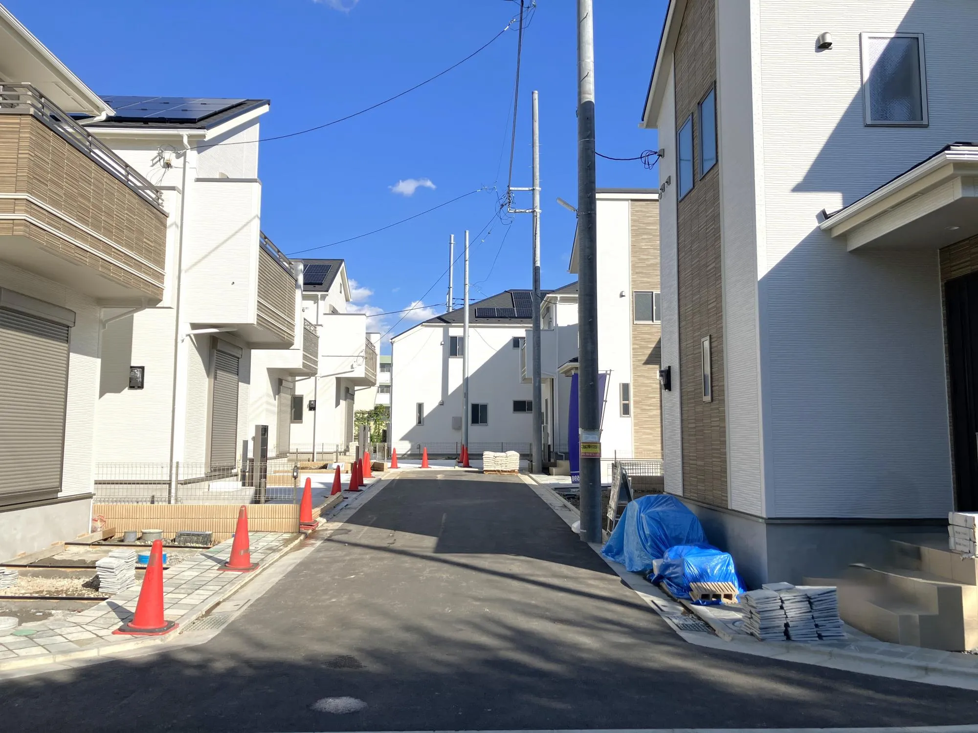 新設道路②(2026年9月24日撮影)