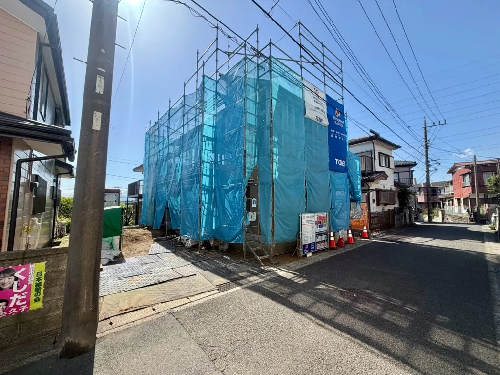開放感のある現地はスッキリしております。
