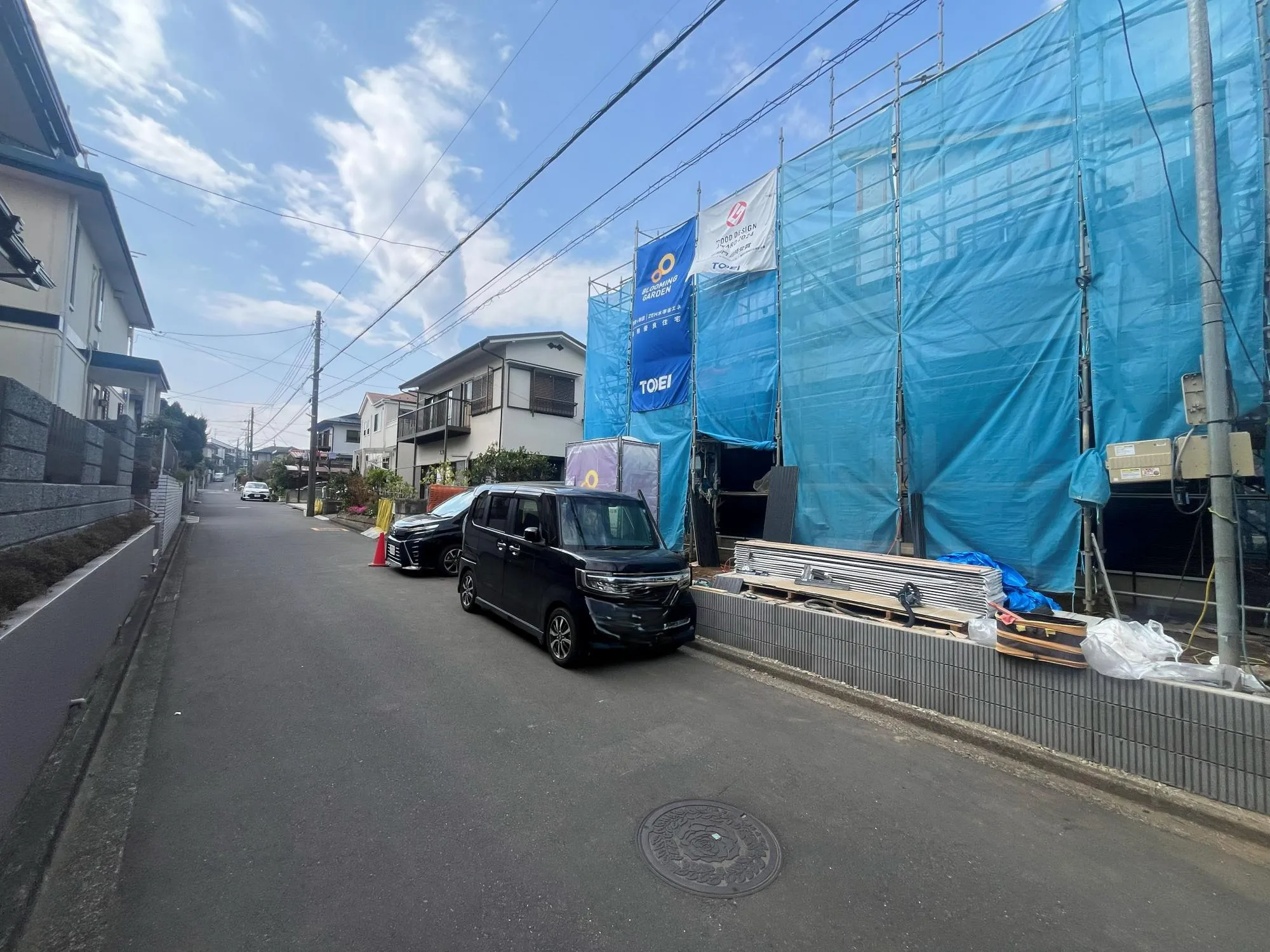 南道路の為、開放感と日当たりが良好です。