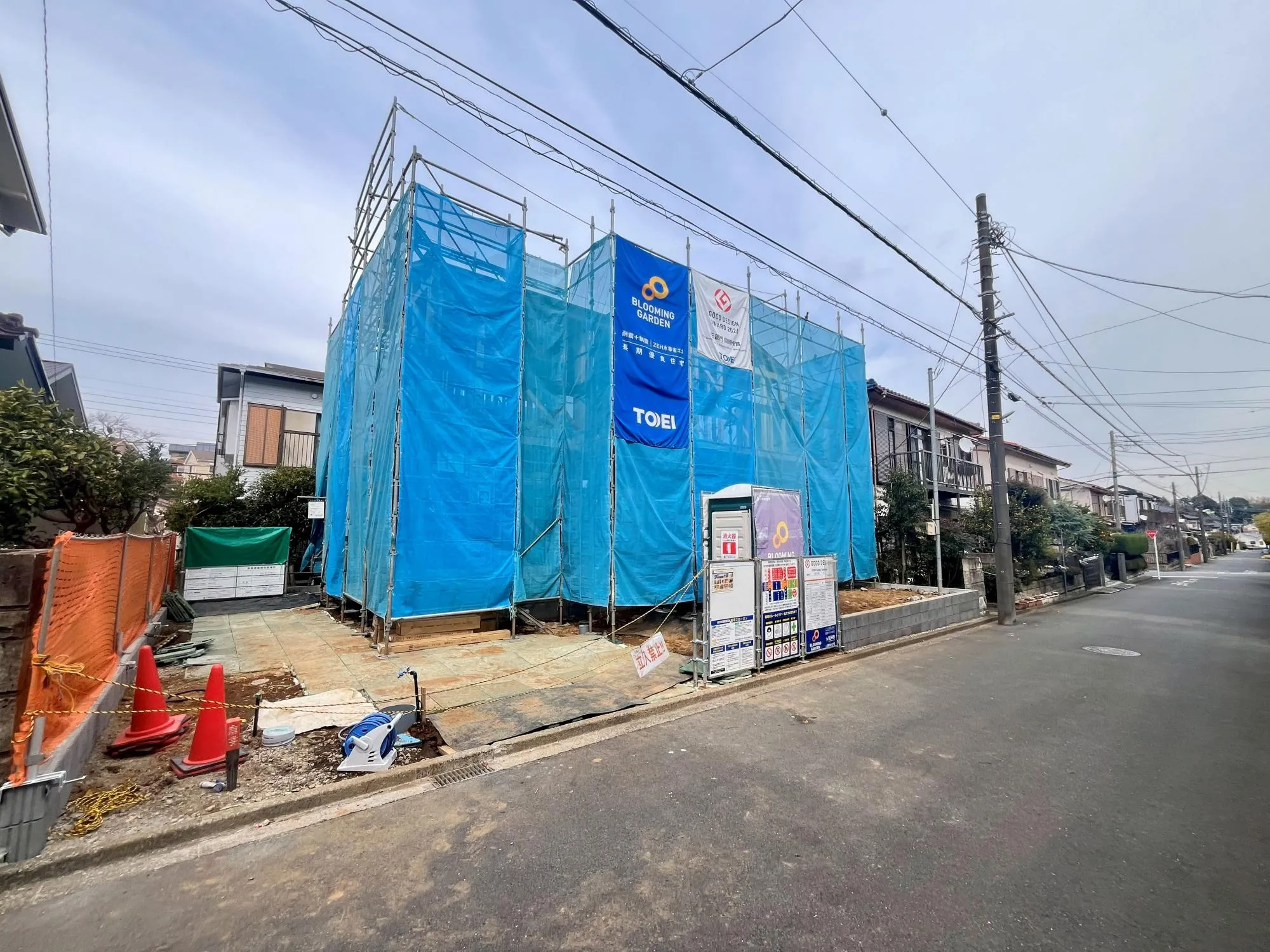 ゆったりした敷地に落ち着いた住環境は永住する地にピッタリです。