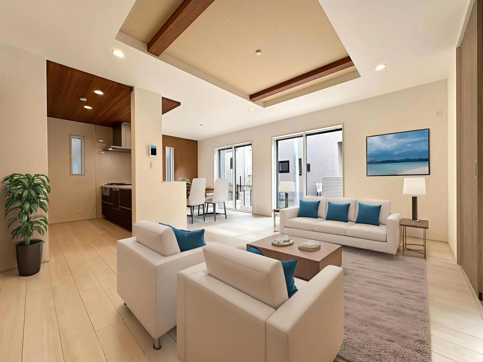 【4号棟/LDK(17.5帖)】