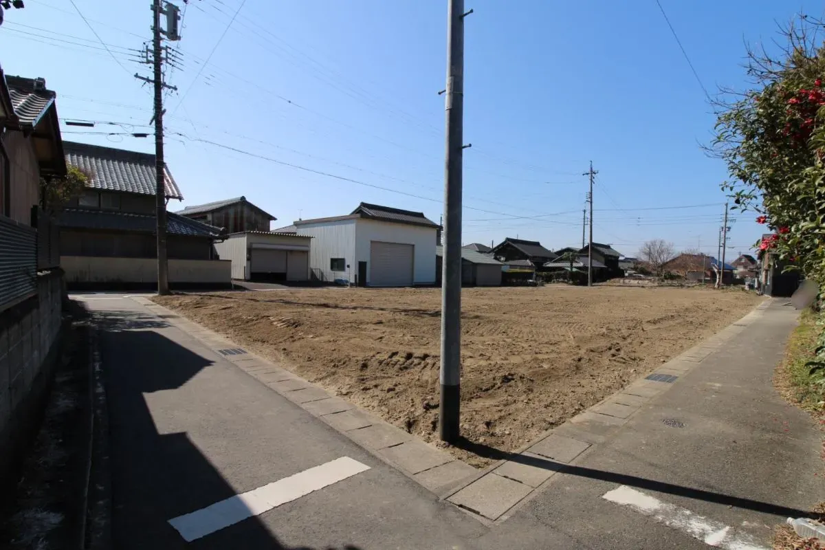 2月21日撮影　東側道路(北→南)