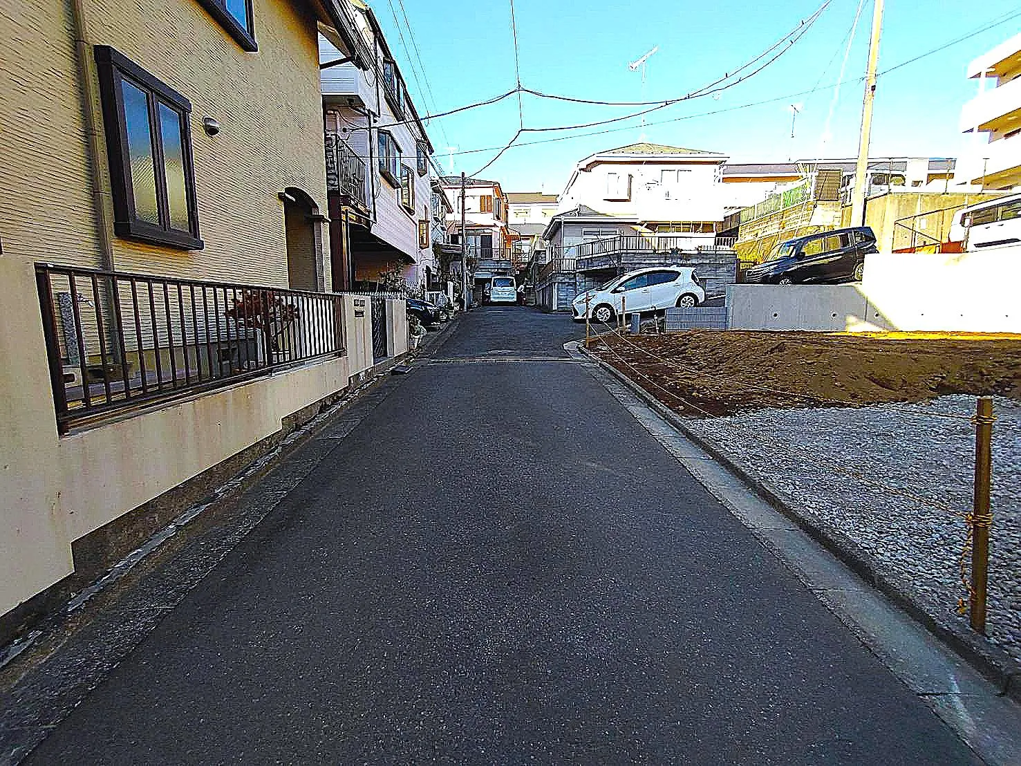 前面道路②