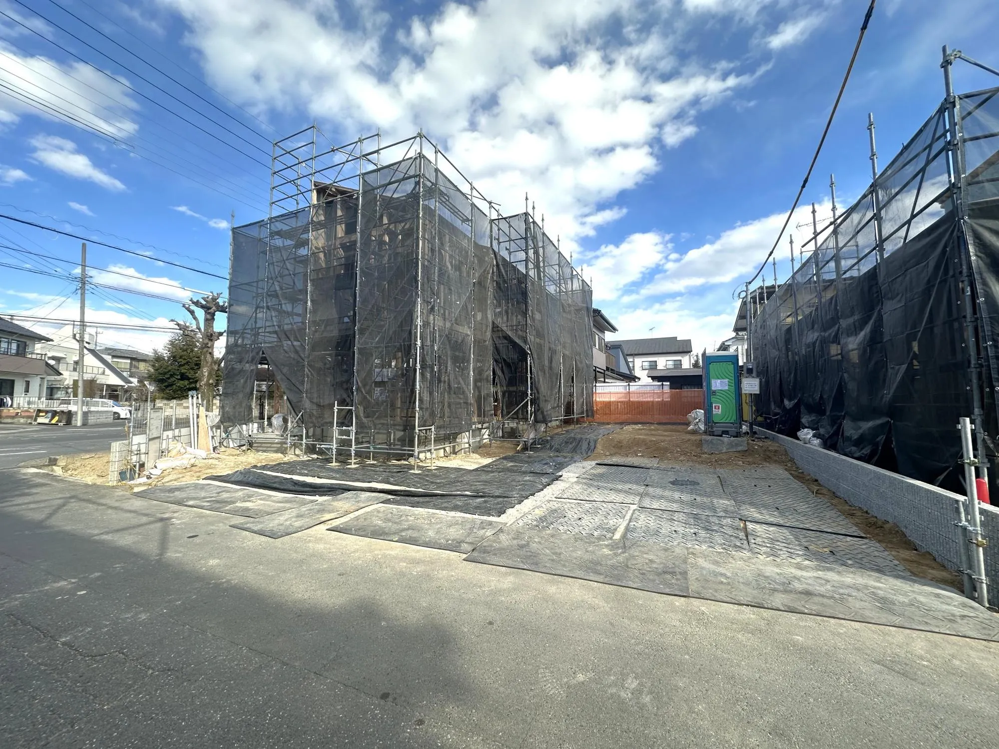 ①号棟　上棟しました