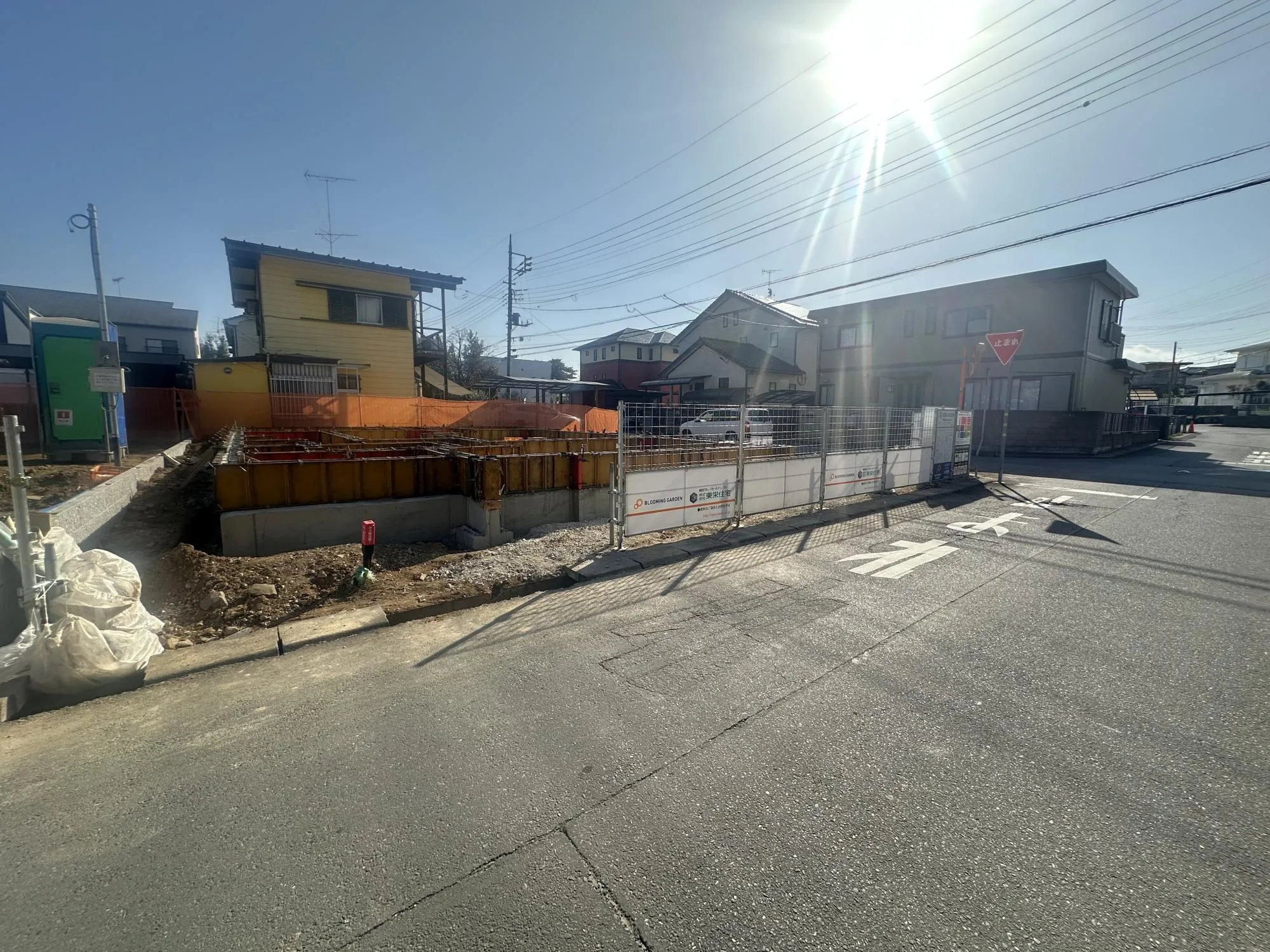 ②号棟　基礎工事中