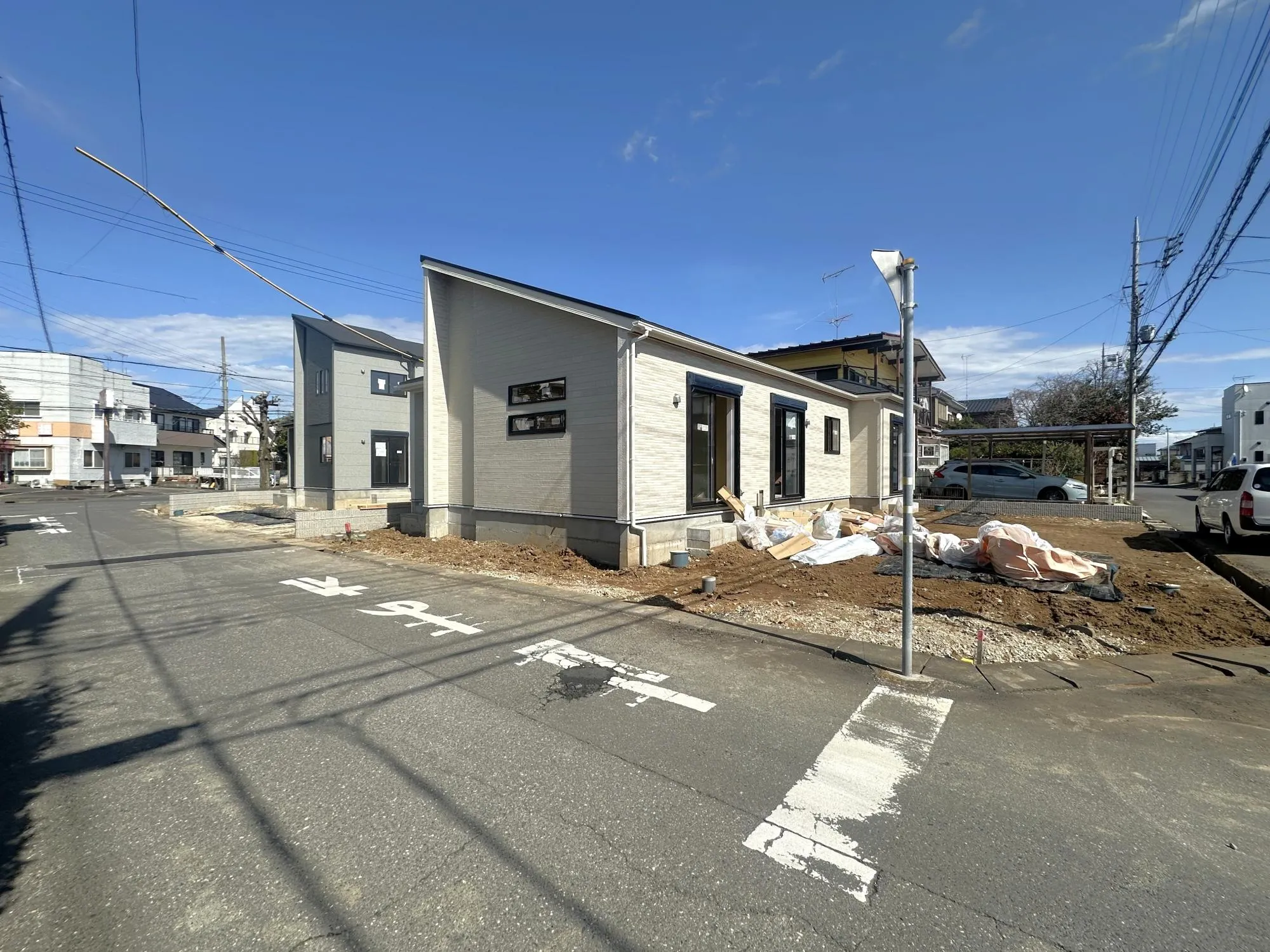 ②号棟 足場外れました