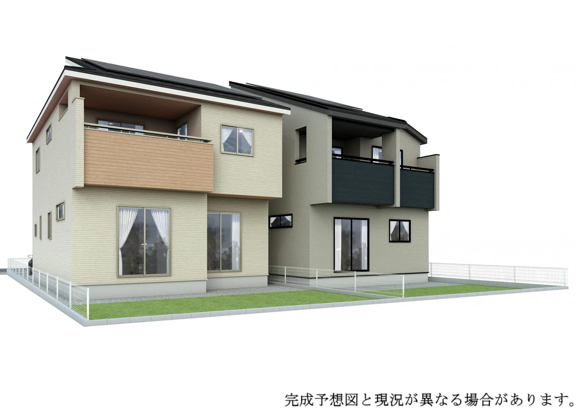 【外観完成予想図】