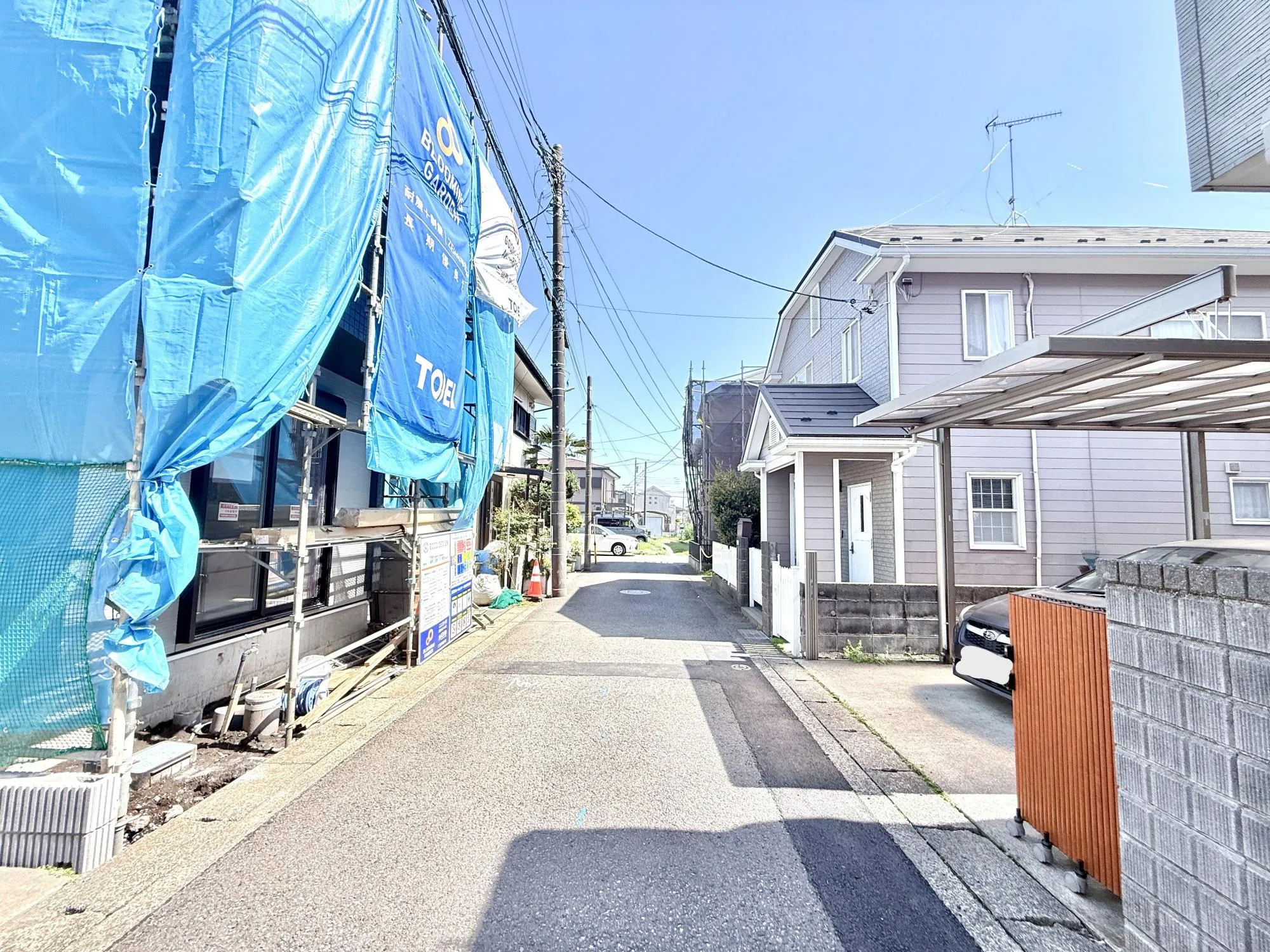 前面道路含む現地写真