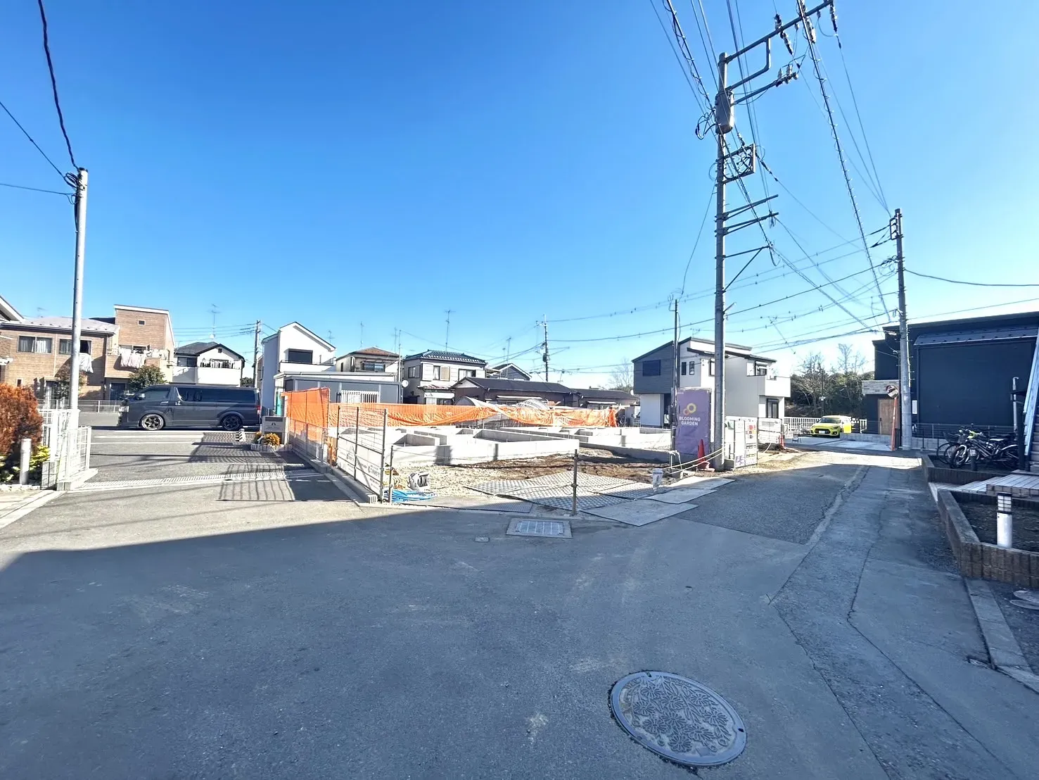 前面道路含む現地写真