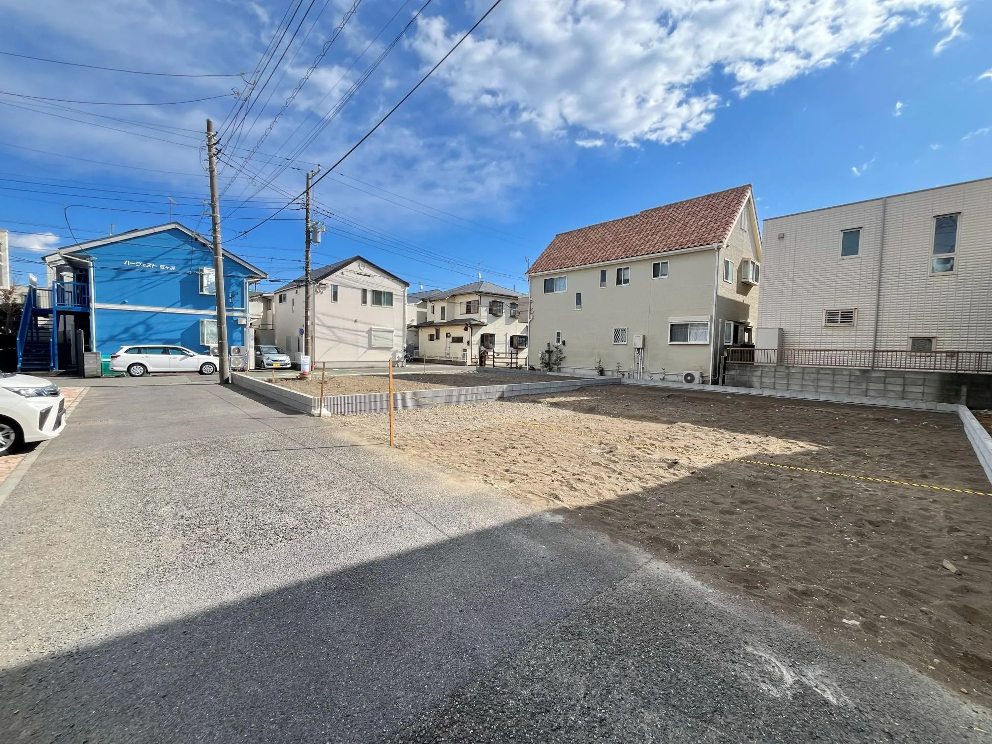 ゆったりとした現地。