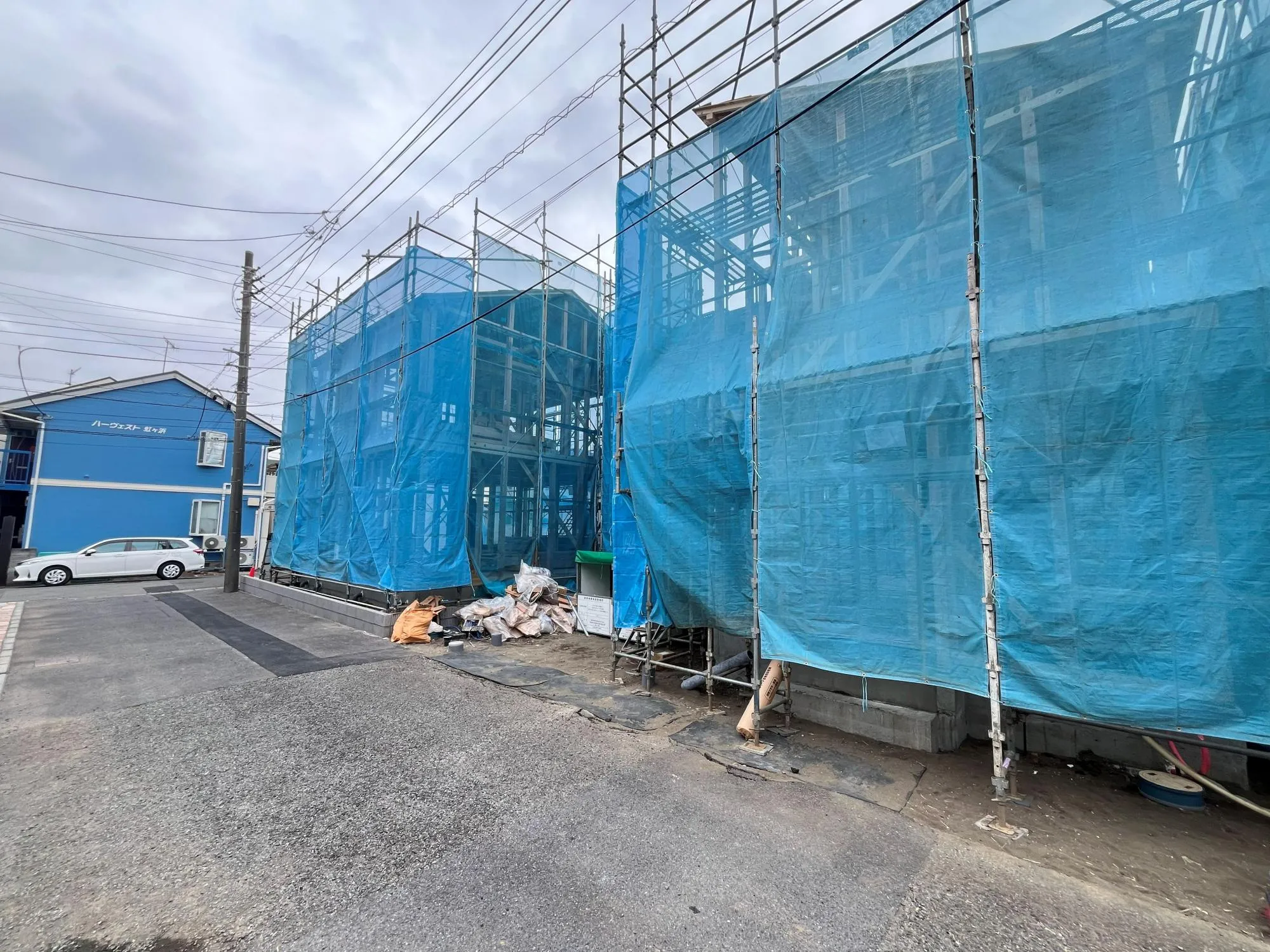 スッキリした現地。