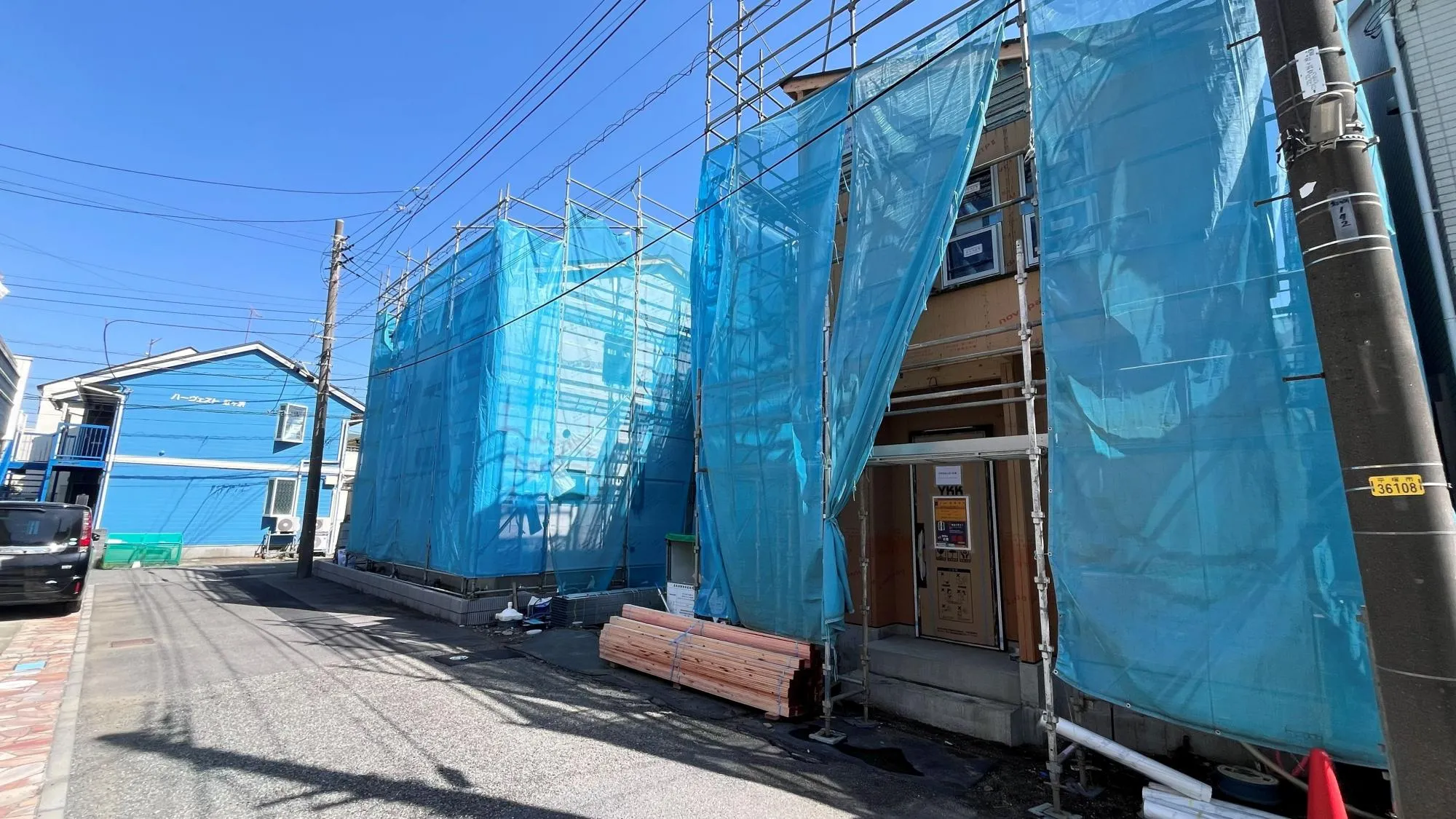 ゆったりとした現地。